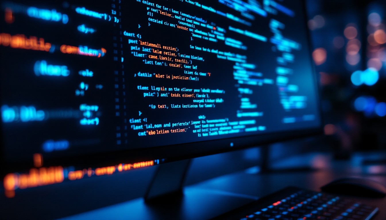 A computer screen displaying backend programming code, representing the deep technical audit, API integration analysis, and architecture review process for premium AI software.